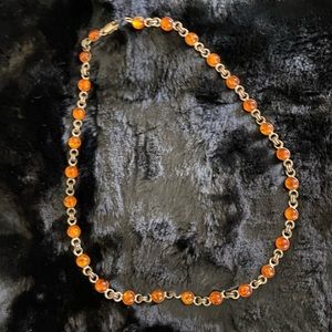 Natural Amber necklace from MOMA unworn